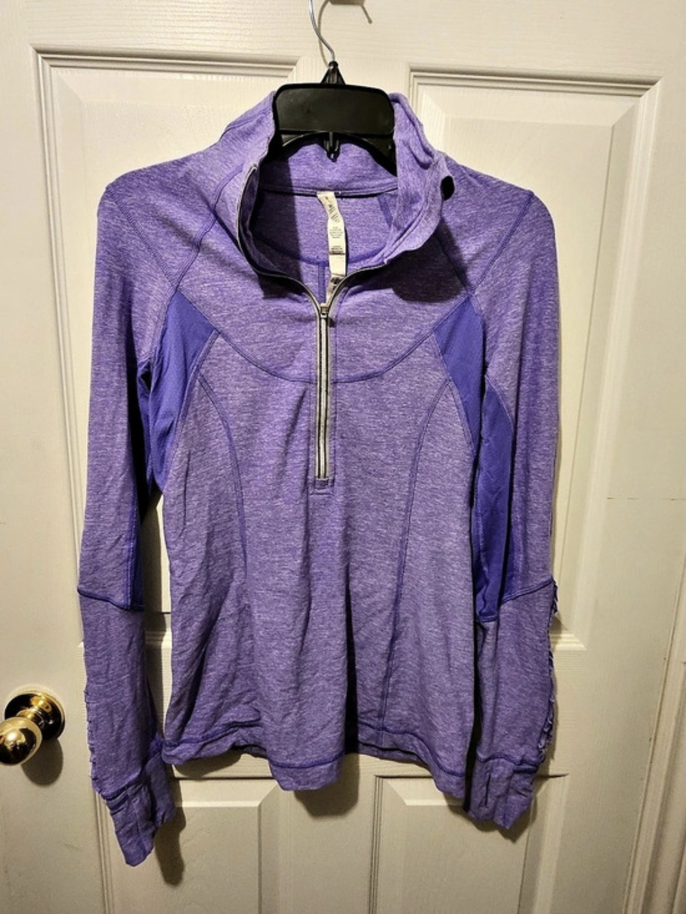 lululemon Run Your Heart Out Pullover Purple Size 6